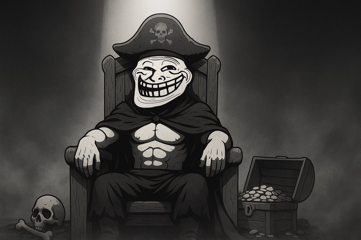 Hoist the green sails and fire the cannons. The seas be turning bullish. $TROLL plunders every chart that stands in its path