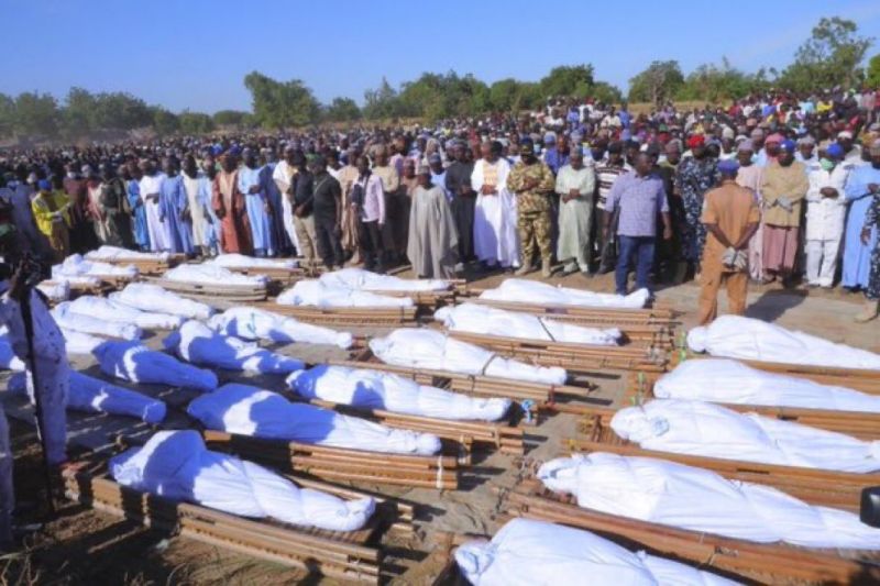 <a href="/SenSanders/">Sen. Bernie Sanders</a> Since October 7th, 2023, about 12,600 Christians have been murdered by Islamists in Nigeria.

Zero condemnations.
