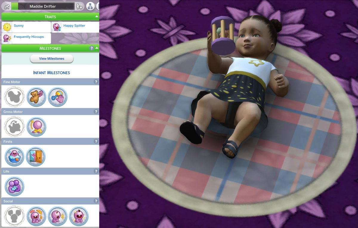 I really enjoy having the Milestones feature that came with the Growing Together pack, but I wish there was a way to add notes to each milestone gained.  How neat would it be to REALLY look back and remember days/times/people or anything else special about it?!

#EAPartner