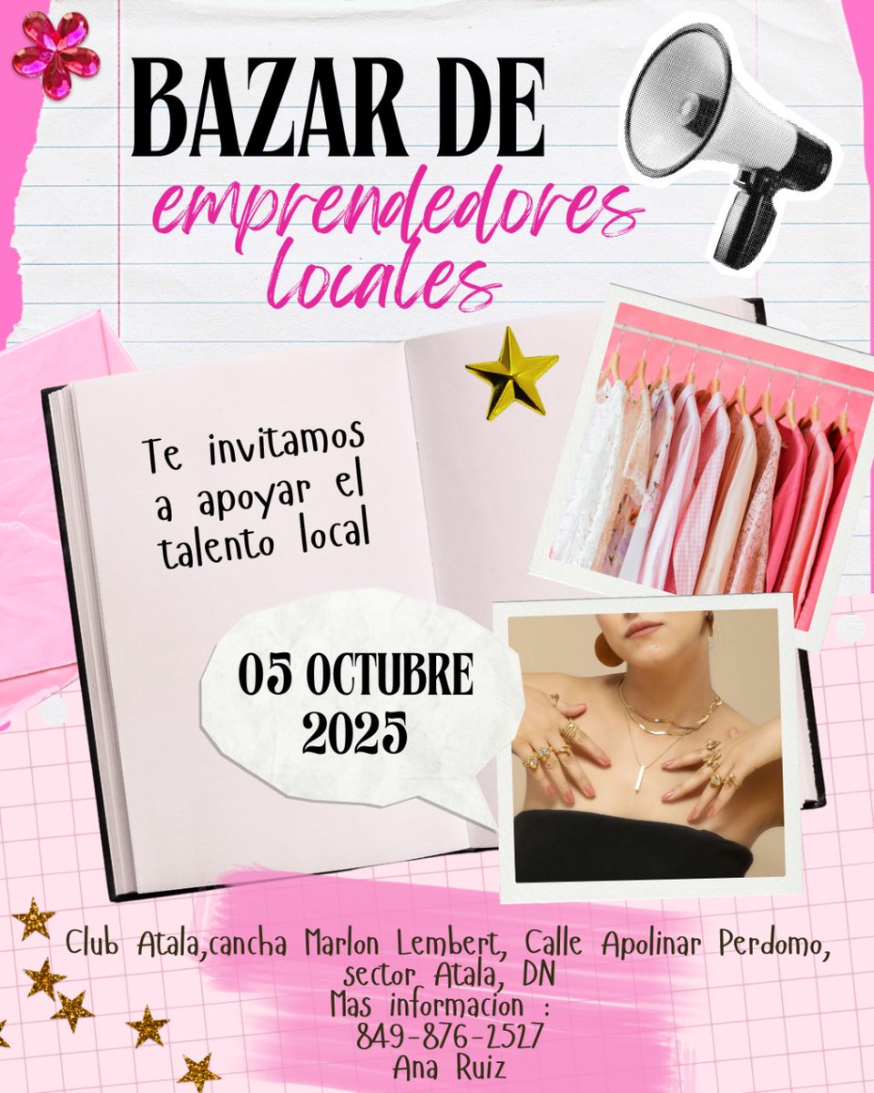 EvelinPlacidoAl's tweet image. El empredurismo en las comunidades, ricos postres, artículos buen precio.
Pasar
#ClubAtala
#Cancha #MarlonLembert