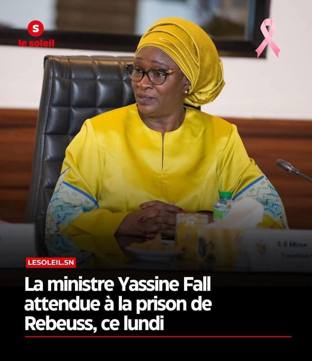 SeydinaOTOure's tweet image. La visite annoncée de Madame la Ministre de la Justice à la prison de Rebeuss constitue une initiative d’une portée symbolique et morale considérable.

Les conditions de détention au Sénégal, qu’il s’agisse de la garde à vue ou de l’incarcération dans les maisons d’arrêt et de…