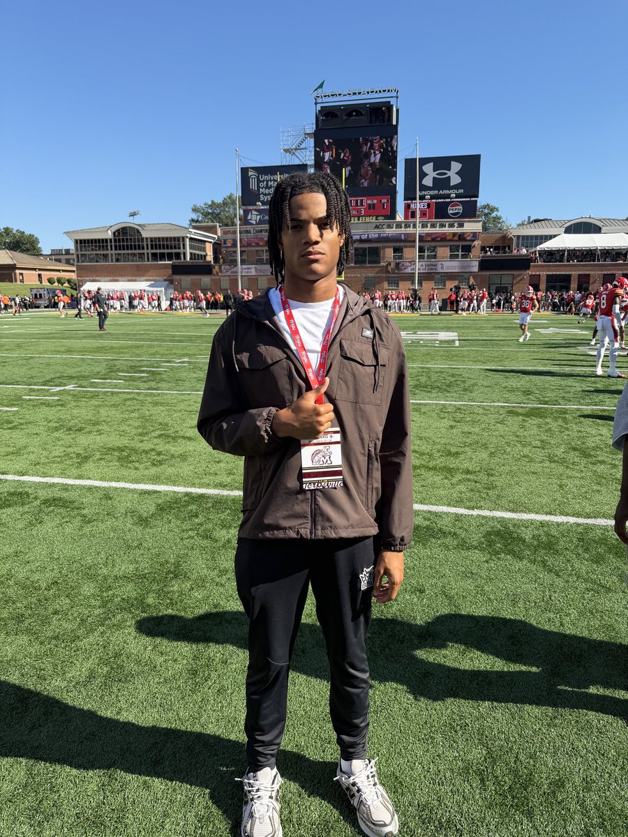 DJ_Davis02's tweet image. Had a great time yesterday checking out all things @TerpsFootball! Thank you for the invite @Aazaar23 
@TedMonachino @CoachPepHam 
@D_Wrobo @coachjthomas11 
@CoachLocks @Latrell__Scott 
#TBIA