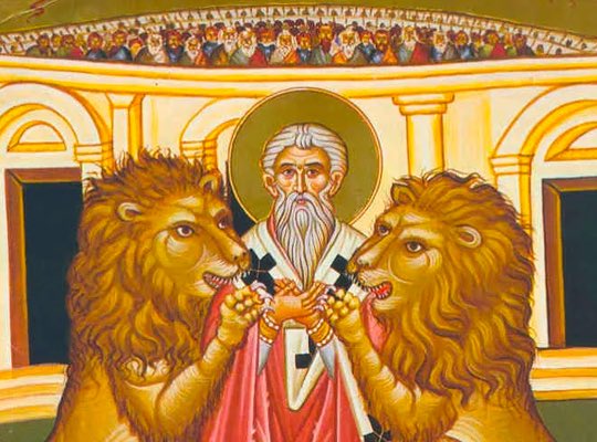 realCarola2Hope's tweet photo. “Quienes niegan que la Eucaristía es el Cuerpo de Cristo son herejes.”

San Ignacio de Antioquía (año 107 d.C.) discípulo directo de San Pablo y San Juan. Fue un fiel defensor de la doctrina de la Iglesia. https://t.co/cozSzCSxHo