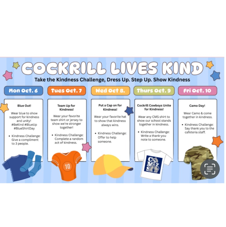 Kindness Week at CMS!💙