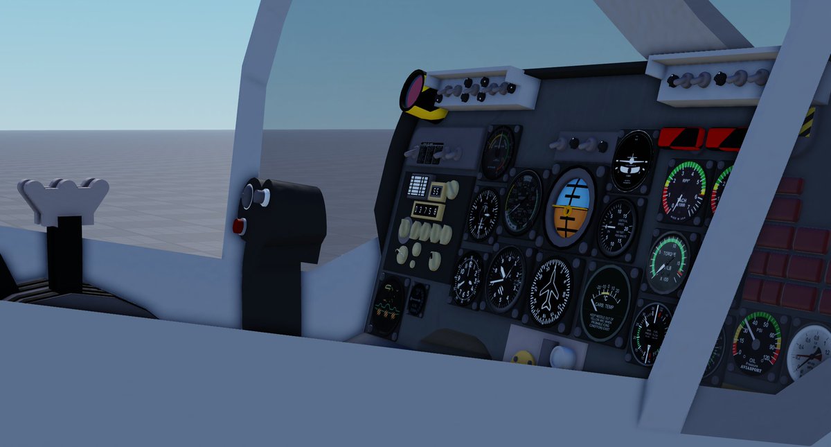 CDacted's tweet image. I don't often build interiors, not really my specialty but this OV-10 cockpit is nearly finished.
Very difficult finding references for this so a bit of it is some guess work.
#Roblox #RobloxDev #Robloxbuilds