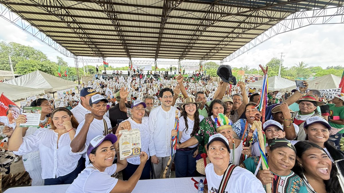 EL CAMPESINADO DE BARANOA,  ATLÁNTICO, APOYA MI PRECANDIDATURA PRESIDENCIAL Y LA DE ANDREA VARGAS A LA CÁMARA, EN LA CONSULTA DEL PACTO HISTÓRICO: