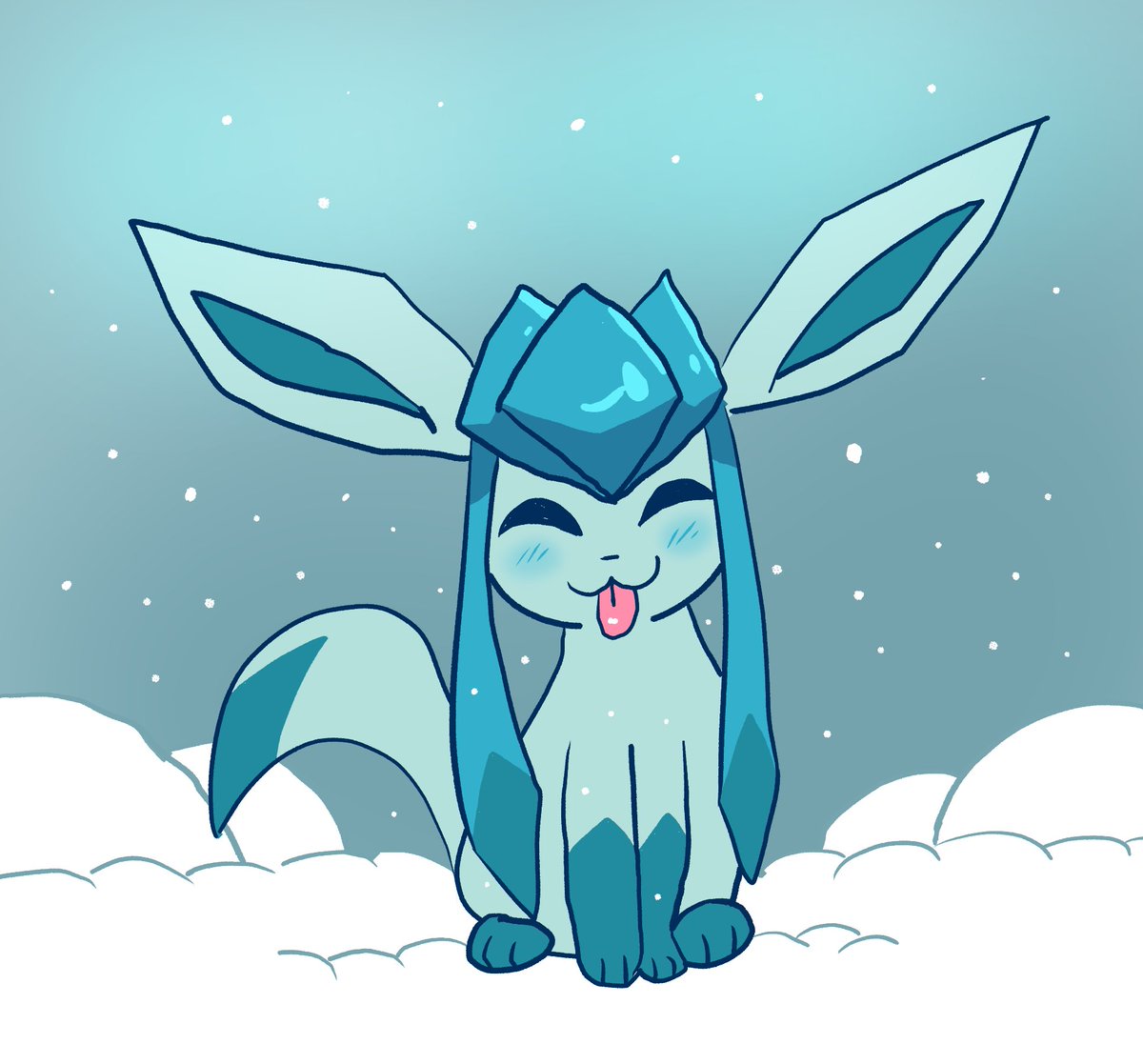 glaceoctober day 5: blep
#glaceoctober #glaceoctober2025