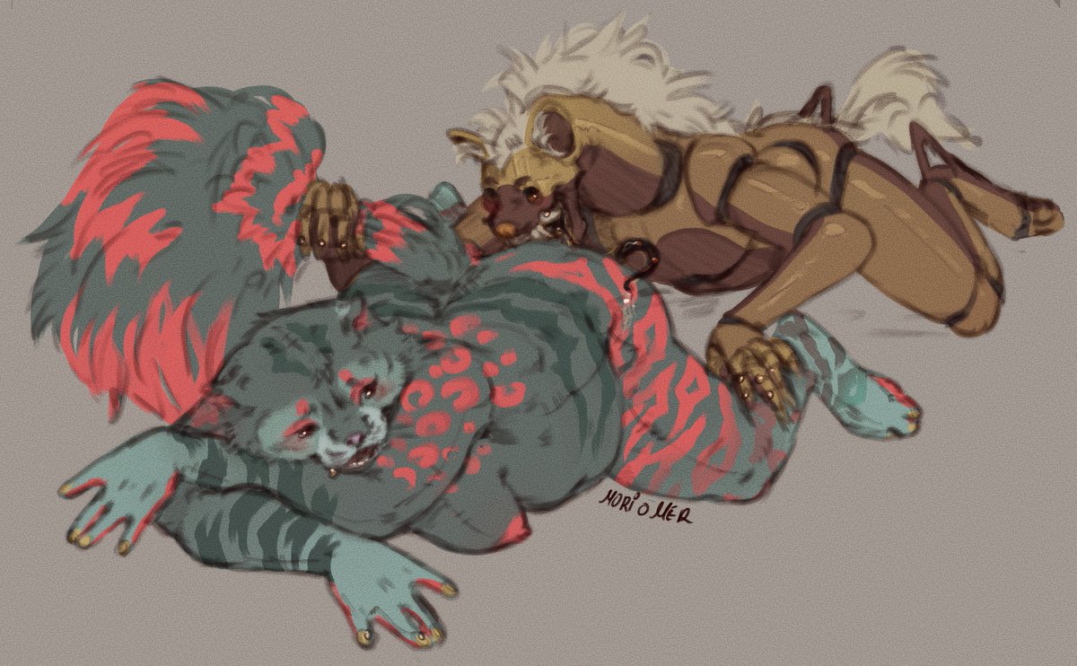 FelineMess's tweet image. Experimental commission