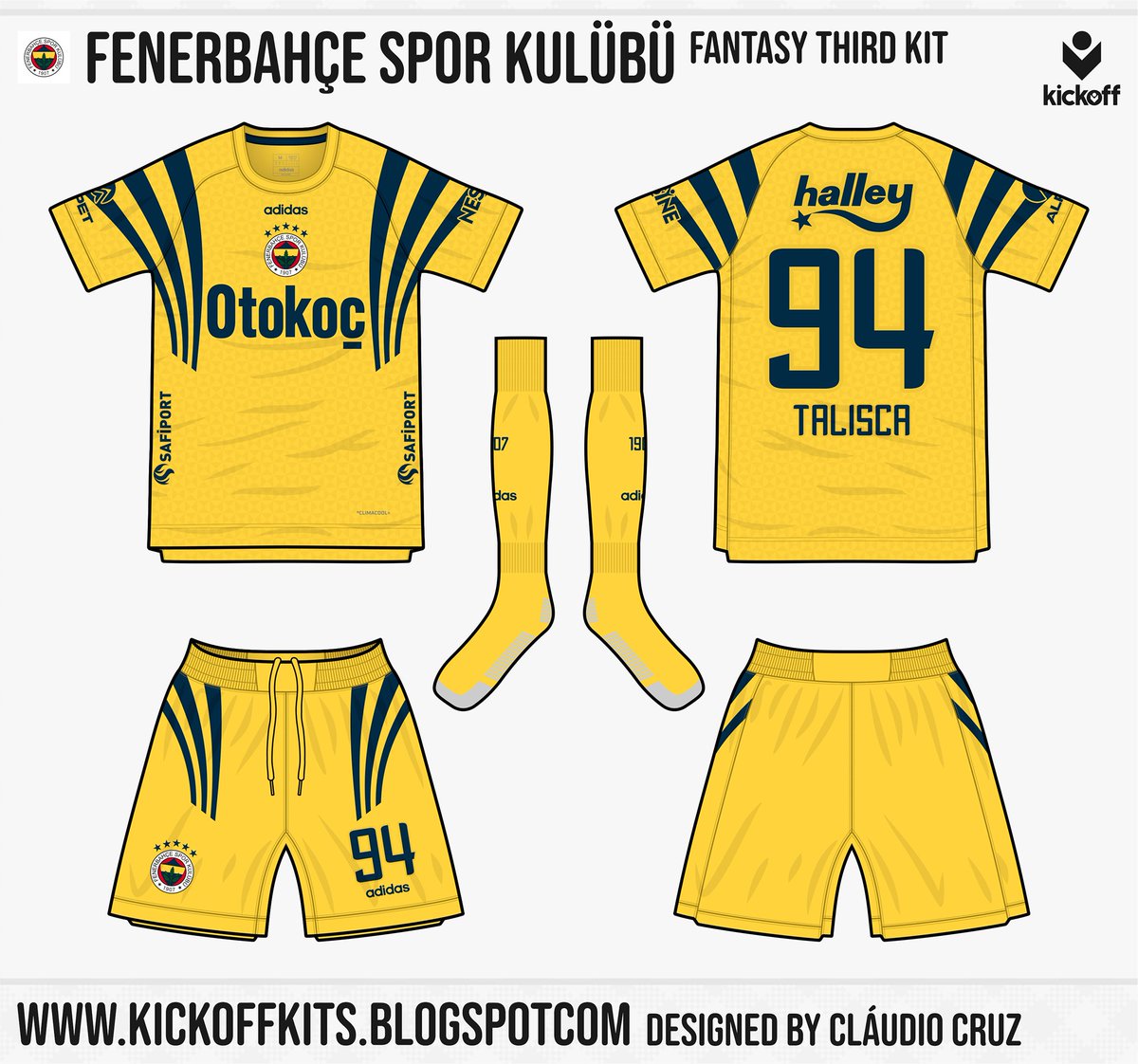 My idea for a third kit for Fenerbahçe SK. You can see every contestant at <a href="/fedmockups/">FM - Federação dos Mockups</a>