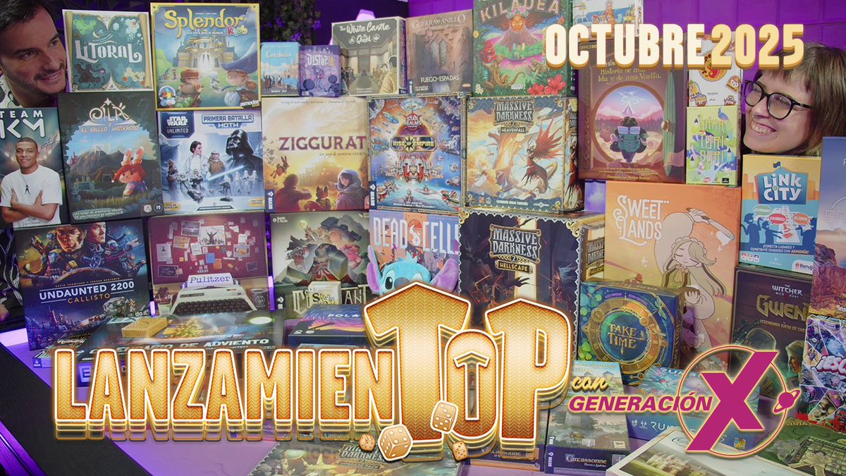 LanzamienTOP - Octubre 2025 con <a href="/GenXcentral/">Generación X</a>

youtu.be/lQyEhddLA5w