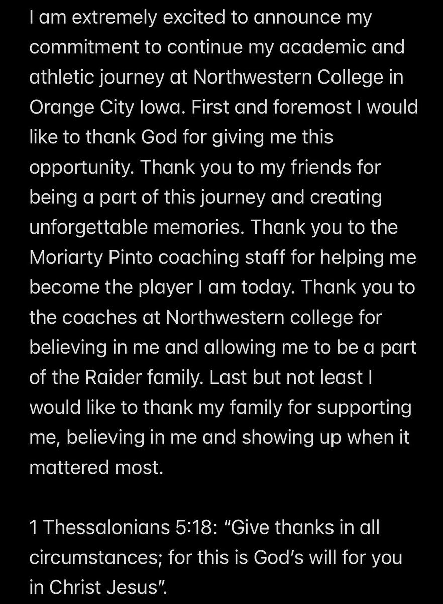 Lance Volk (@lancevolk_65) on Twitter photo Extremely excited to announce my commitment to Northwestern College Raiders. <a href="/nwc_fb/">Northwestern College Football</a> <a href="/coachmmmcc/">Matt McCarty</a> <a href="/CoachGregWill/">Gregory Will</a> <a href="/JFakkema80/">Josh Fakkema</a> <a href="/PrepRedzoneNM/">Prep Redzone New Mexico</a> <a href="/JamesDYodice/">James Yodice</a> #Raiders #AGTG Extremely excited to announce my commitment to Northwestern College Raiders. <a href="/nwc_fb/">Northwestern College Football</a> <a href="/coachmmmcc/">Matt McCarty</a> <a href="/CoachGregWill/">Gregory Will</a> <a href="/JFakkema80/">Josh Fakkema</a> <a href="/PrepRedzoneNM/">Prep Redzone New Mexico</a> <a href="/JamesDYodice/">James Yodice</a> #Raiders #AGTG