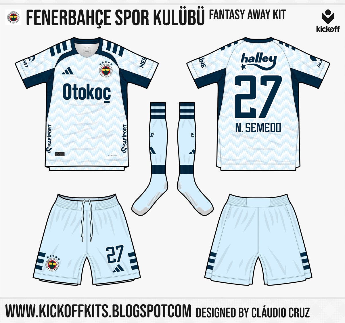 My idea for the away kit for Fenerbahçe SK. You can see every contestant at <a href="/fedmockups/">FM - Federação dos Mockups</a>