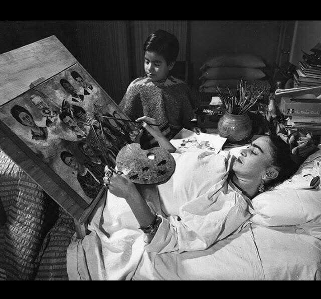 “I am not sick, I am broken. But I am happy to be alive as long as I can paint.” - Frida Kahlo, 1950