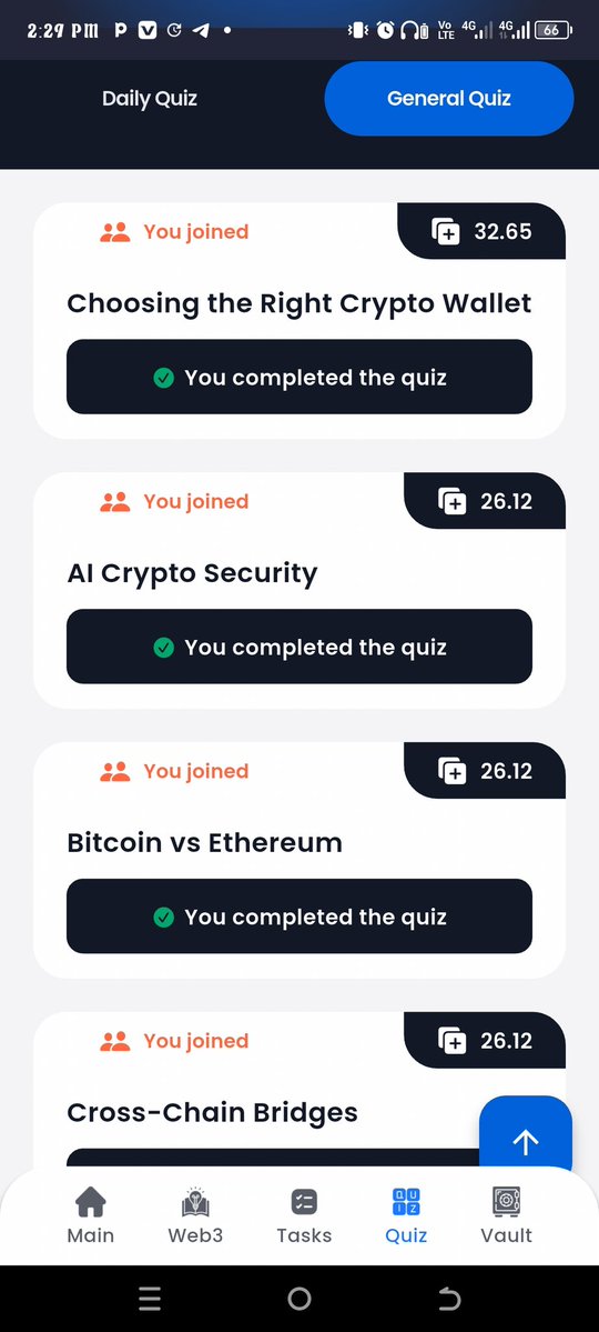 ItechCrypto73's tweet image. 5/10/25 FREE SYNTAX AIRDROP ANSWERS
▶️Chose Right Crypto Wallet
A, C, A, B, D
▶️Ai Crypto Security
D, C, B, A
▶️BTC/ETH
B, C, B, C
▶️Crosschain bridge
A, B, A, C
▶️ State Chanel
D, A, C, B
Follow @SyntaxVerse & @ItechCrypto73
Let's win together #Syntaxquiz #SyntaxVerse