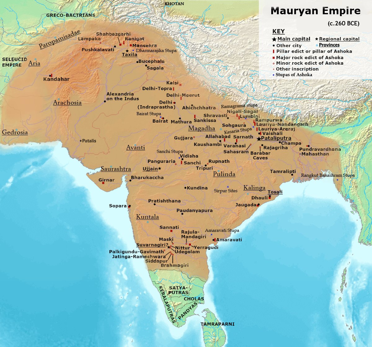 Satyamraj_in's tweet image. Akhand Bharat is a purely delusional fantasy. As a Bihari, I outright reject this map nonsense. Pajeets and Mujeets fighting over whose Akhand fantasy is bigger have nothing to do with it.

What actually existed in history was the Mauryan Empire, which emerged from Magadh, in…