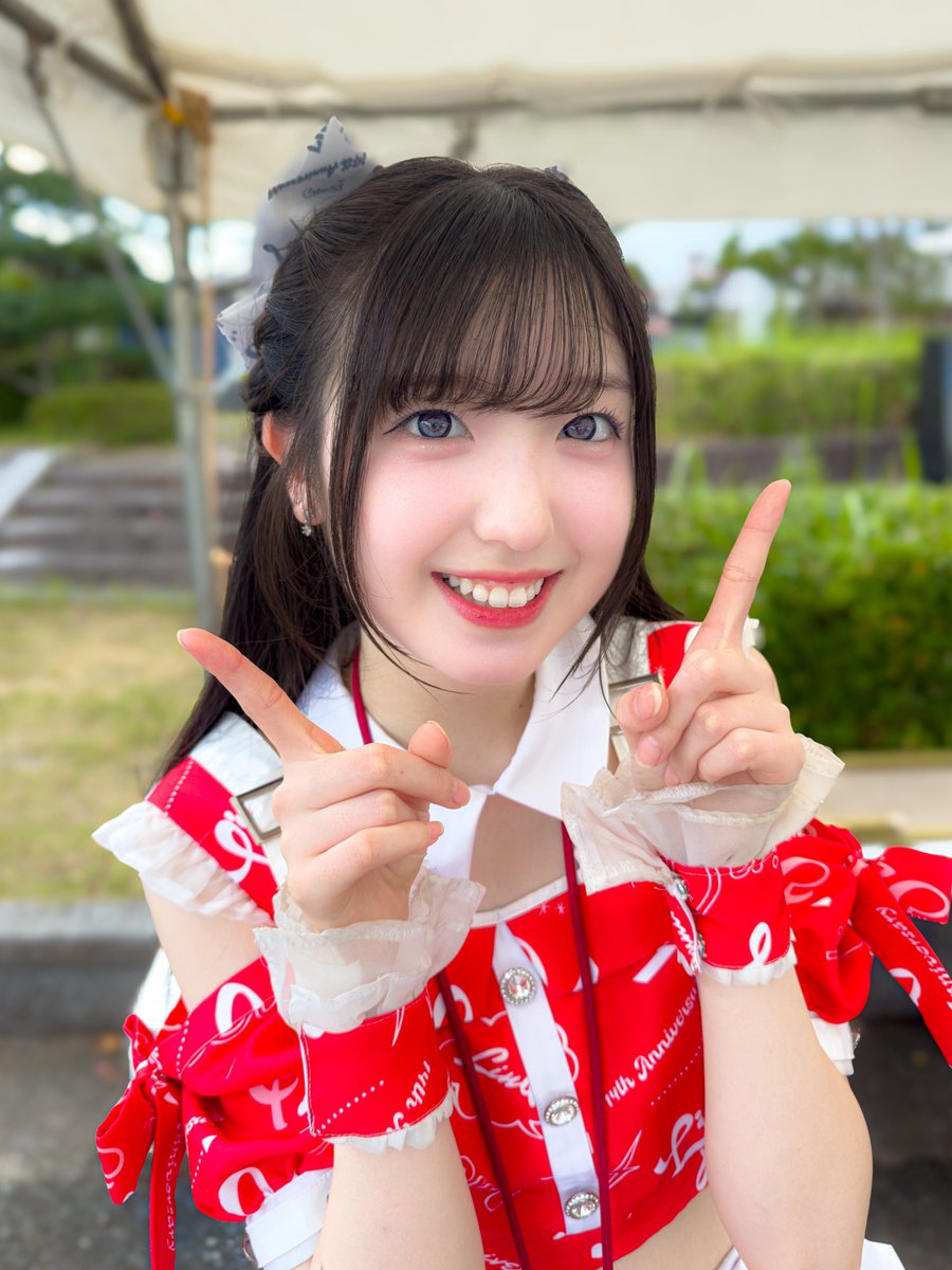 暑い中お疲れさまでした🥵
たくさんお話しできて楽しかった！
#LinQ #森斗咲羽