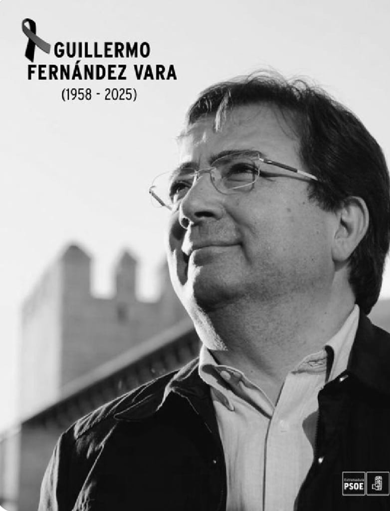 Los socialistas de Valdemoro expresamos nuestro profundo pesar por el fallecimiento de Guillermo Fernández Vara.
Se va un referente de compromiso y entrega al servicio público.
Enviamos nuestro más sentido pésame a sus seres queridos, amigos y a todo el <a href="/PSOE/">PSOE</a>
D.E.P, compañero. 🌹