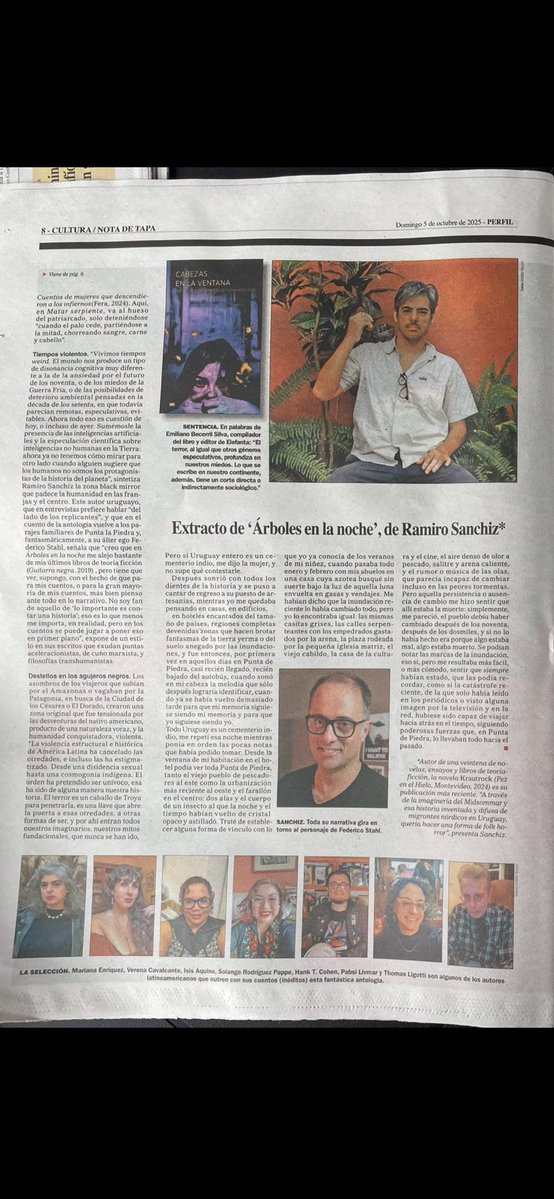 Salió una nota sobre Cabezas en la ventana en <a href="/perfildiario/">DIARIO PERFIL</a> por <a href="/OropezaMarianOK/">Mariano Oropeza</a>
