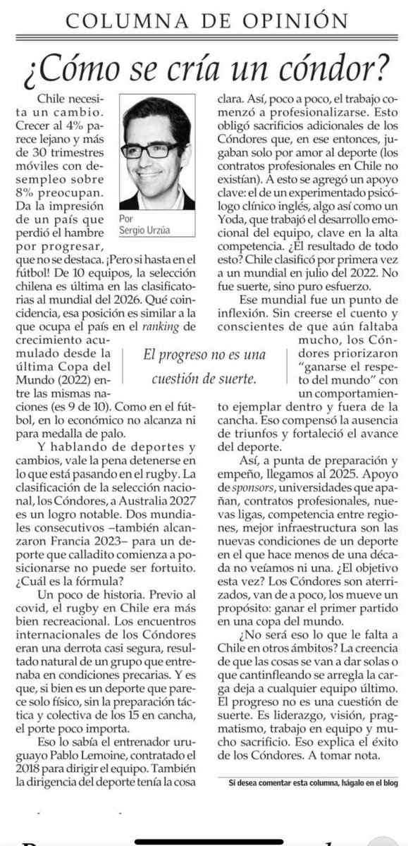 Trabajar más y hablar menos. 
El desarrollo no llega a punta de frases