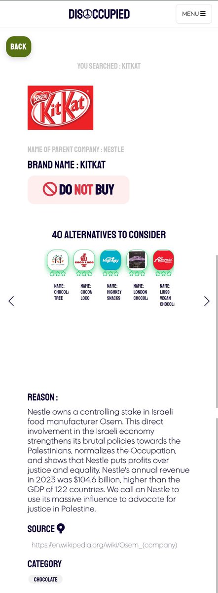 sembilan___tiga's tweet photo. Fyi, boycott has a complex structure and it's up to you what to boycott/not.

I can say that MOST of American brands would have ties to Israel. BDS creates a targeted list because it should be more effective than targeting all (big companies have more power than others). https://t.co/cH1Xx9oYoR