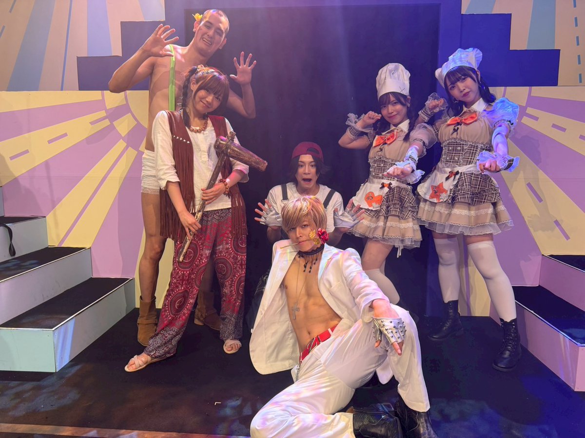 無事に全公演終了しました！
6年ぶりのジャシステでのタカオモン、
全力で演じさせていただきました！
ご出席いただいた皆様に素敵なマジカルが届いておりましたら幸いです。
本当にありがとうございました！！

あうあぁぁー！✨

タカオモン役/小阪崇生

#ジャシステ