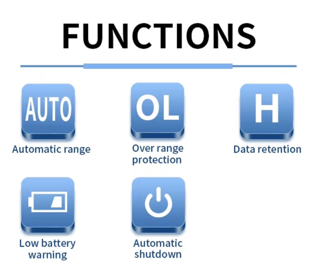 Mr_MKariuki's tweet image. Tired of faulty wiring woes? Grab this Digital Clamp Meter.

#️⃣4000 Counts
⚙️Auto-Ranging
📏AC/DC Voltage, Current, Resistance, Capacitance, Freq, Diodes &amp;amp; Continuity + NCV Detection

Order one here👇🏽
jumia.co.ke/generic-czdang…

#DIYTools #JumiaKE #CHELIV #Burale #McLaren #czech