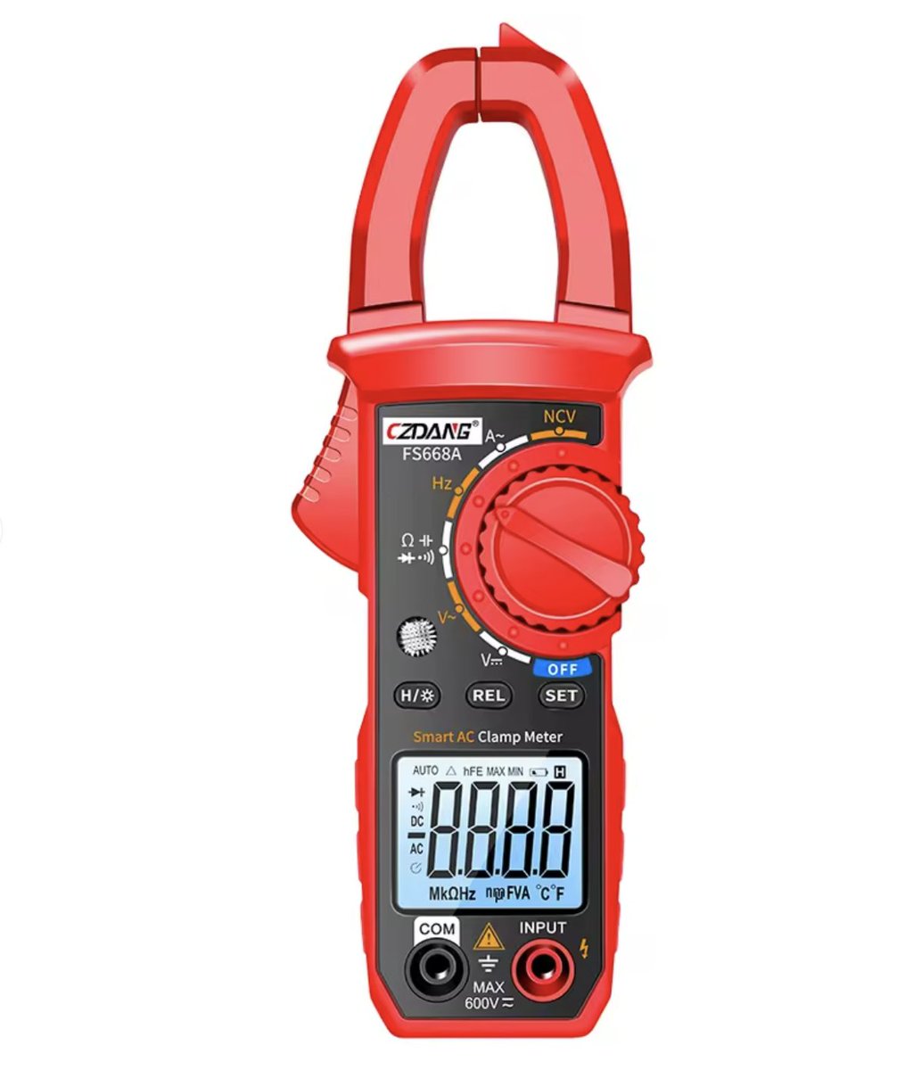 Mr_MKariuki's tweet image. Tired of faulty wiring woes? Grab this Digital Clamp Meter.

#️⃣4000 Counts
⚙️Auto-Ranging
📏AC/DC Voltage, Current, Resistance, Capacitance, Freq, Diodes &amp;amp; Continuity + NCV Detection

Order one here👇🏽
jumia.co.ke/generic-czdang…

#DIYTools #JumiaKE #CHELIV #Burale #McLaren #czech