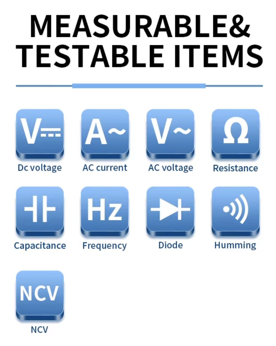 Mr_MKariuki's tweet image. Tired of faulty wiring woes? Grab this Digital Clamp Meter.

#️⃣4000 Counts
⚙️Auto-Ranging
📏AC/DC Voltage, Current, Resistance, Capacitance, Freq, Diodes &amp;amp; Continuity + NCV Detection

Order one here👇🏽
jumia.co.ke/generic-czdang…

#DIYTools #JumiaKE #CHELIV #Burale #McLaren #czech