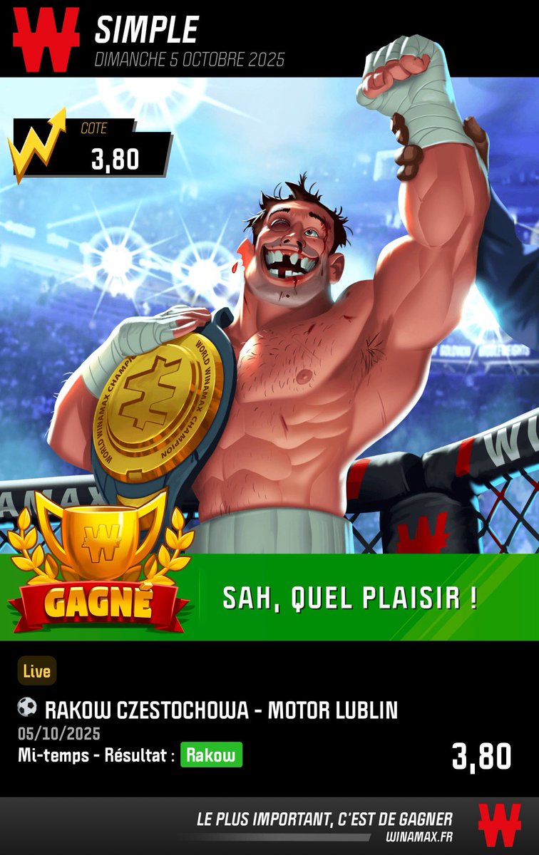 Ça suit encore et toujours ⁦<a href="/VikNewCompte/">🍯ViK⚽🔞</a>⁩ #Teamparieur