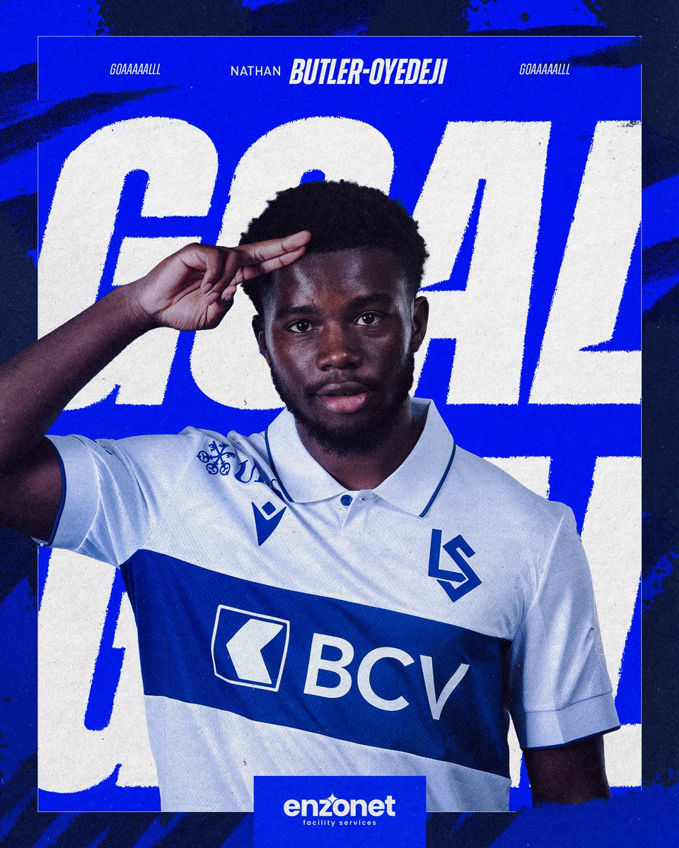 ⚽️ 77' LA MANITA ✋🏽

Butler-Oyedeji permet au LS de mener 5-0 🤩🤩

#allezlausanne #yapasplusfort