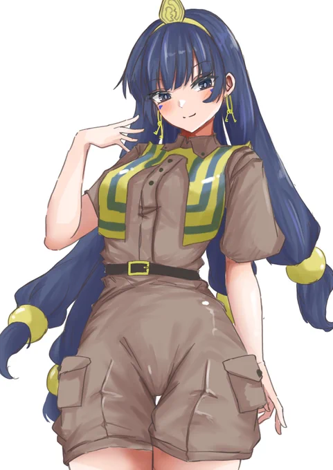今日のお絵描き 東方 道神馴子