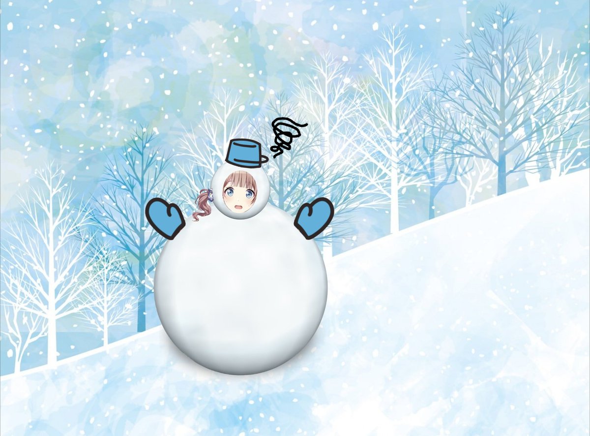 雪だるま拘束 しらたまスキー場では安全のため、ゲレンデのあちこちで