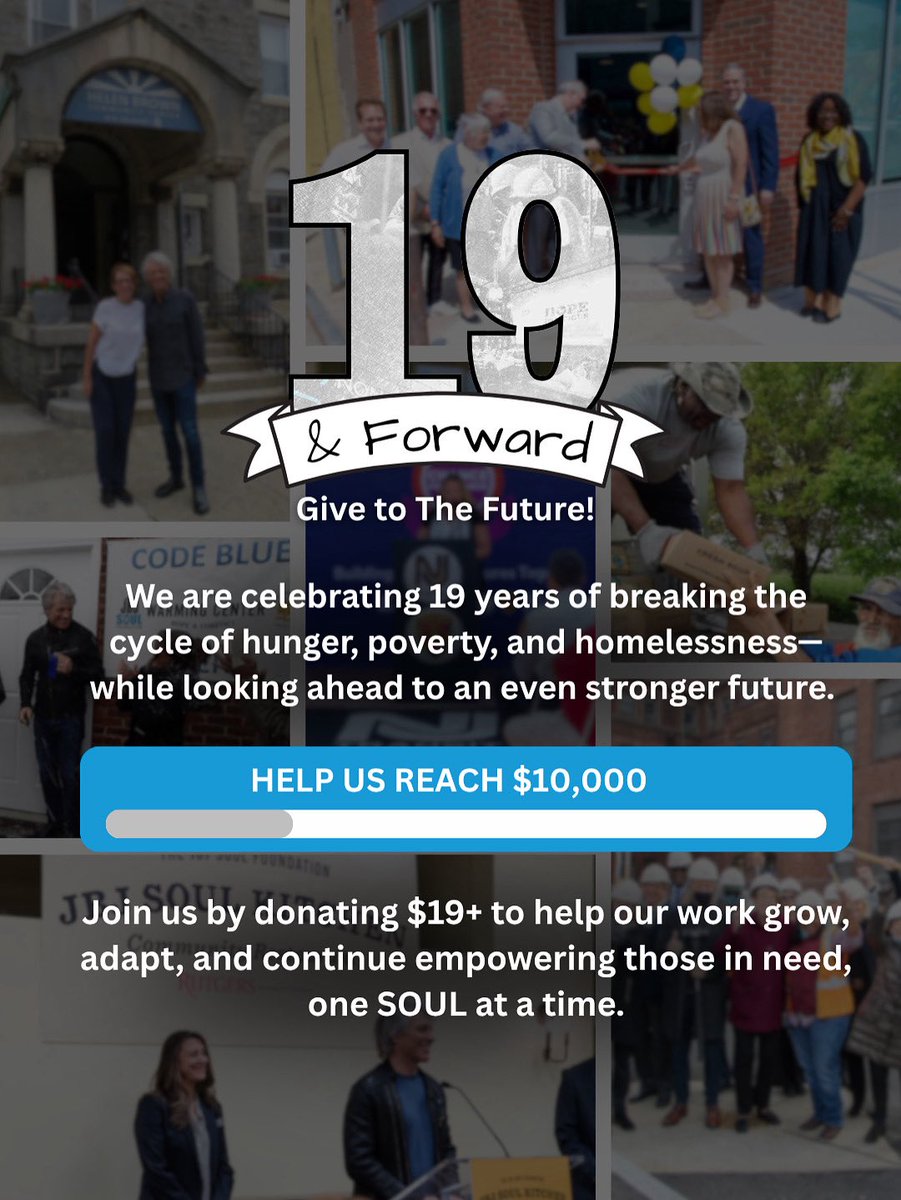 Jon Bon Jovi Soul Foundation tweet media