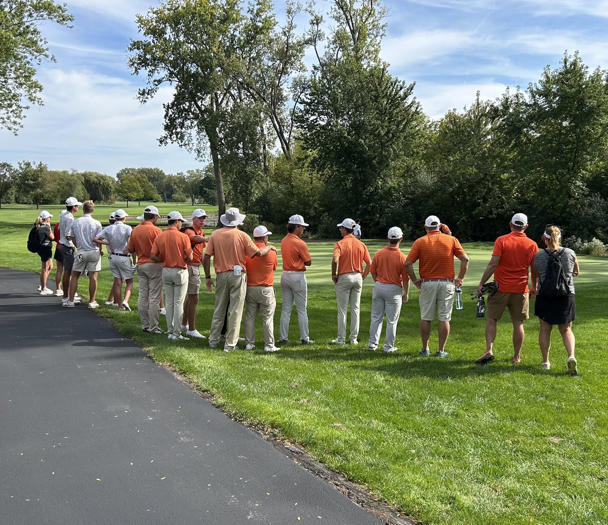 Inspired by their MSL Conference Championship, the Hersey golfers took their golf skill to Palatine GC for the IHSA Regional (State Qualification Series).