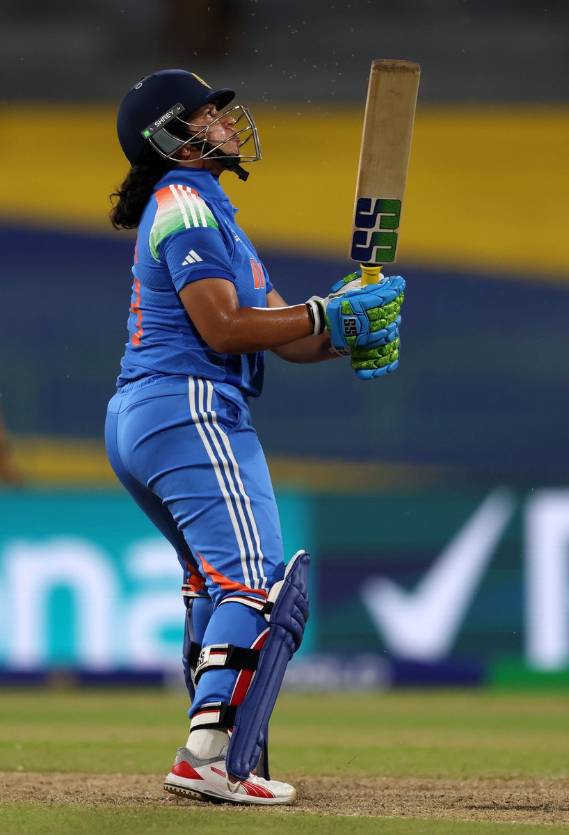 BCCIWomen's tweet photo. An Impactful knock 👏

Richa Ghosh's quick-fire cameo of 35*(20) provided the final flourish to #TeamIndia's innings 🚀

Updates ▶ https://t.co/9BNvQl3bfB

#WomenInBlue | #CWC25 | @13richaghosh https://t.co/3QngIjfF4J