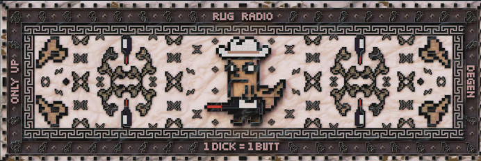 With all the hype around prediction markets and particularly <a href="/MyriadMarkets/">MYRIAD</a> in recent weeks, I just realised I've been holding this NFT from <a href="/RugRadio/">Rug Radio</a> for almost 4 years now. Sometimes, good things just take time...