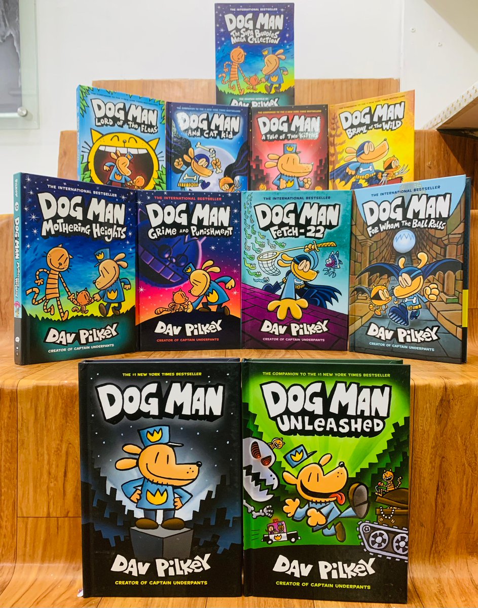 PadhegaIndia_'s tweet photo. #NavratriWithPI 🔱 #PIBookUtsav.
Flat 40% Discount.
Presenting the highly recommended boxset for children: Dog Man - The Supa Buddies Mega Collection (Dog Man #1-10 Boxed Set).
#BuyOriginal 💮 #BuyFromPI
Order 👉 https://t.co/6slrAUwJWt
