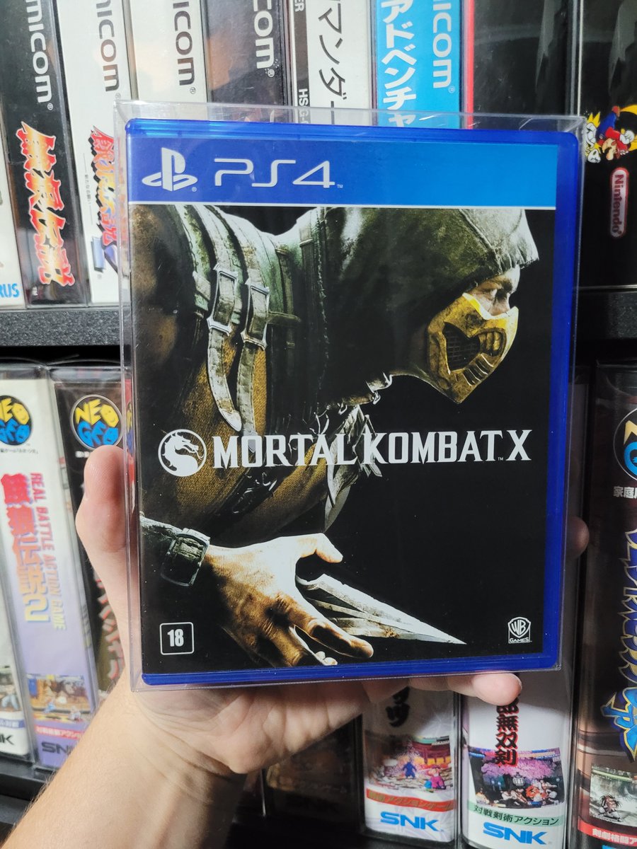 dark_RY0's tweet image. Uma capa de jogo por dia 379.

Mortal Kombat X, Playstation 4, 2015.
NetherRealm Studios.

#MortalKombat
#NetherRealmStudios
#Playstation4