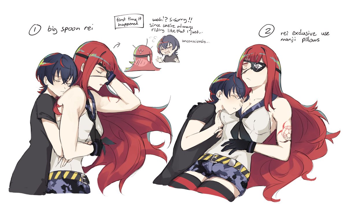 offering my theories on how manjirei sleep