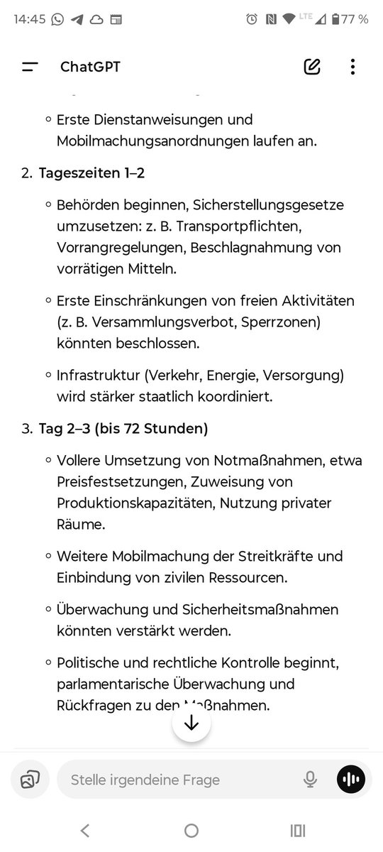 Freiheitsliebee's tweet image. Wenn die Friedlichen nicht laut werden gibt es ein Desaster! #Spannungsfall