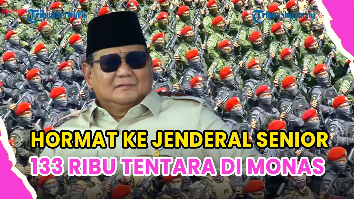 tribunpontianak's tweet photo. ®️🔴 UPDATE❗PUNCAK HUT KE-80 TNI, PRABOWO HORMAT KE JENDERAL SENIOR, 133 RIBU TENTARA DI MONAS
https://t.co/CHdlVRg4RV
#presiden #prabowo #hormat #jenderal #senior #hut #TNI #monas #jakarta #pusat https://t.co/U3O18NAvV5