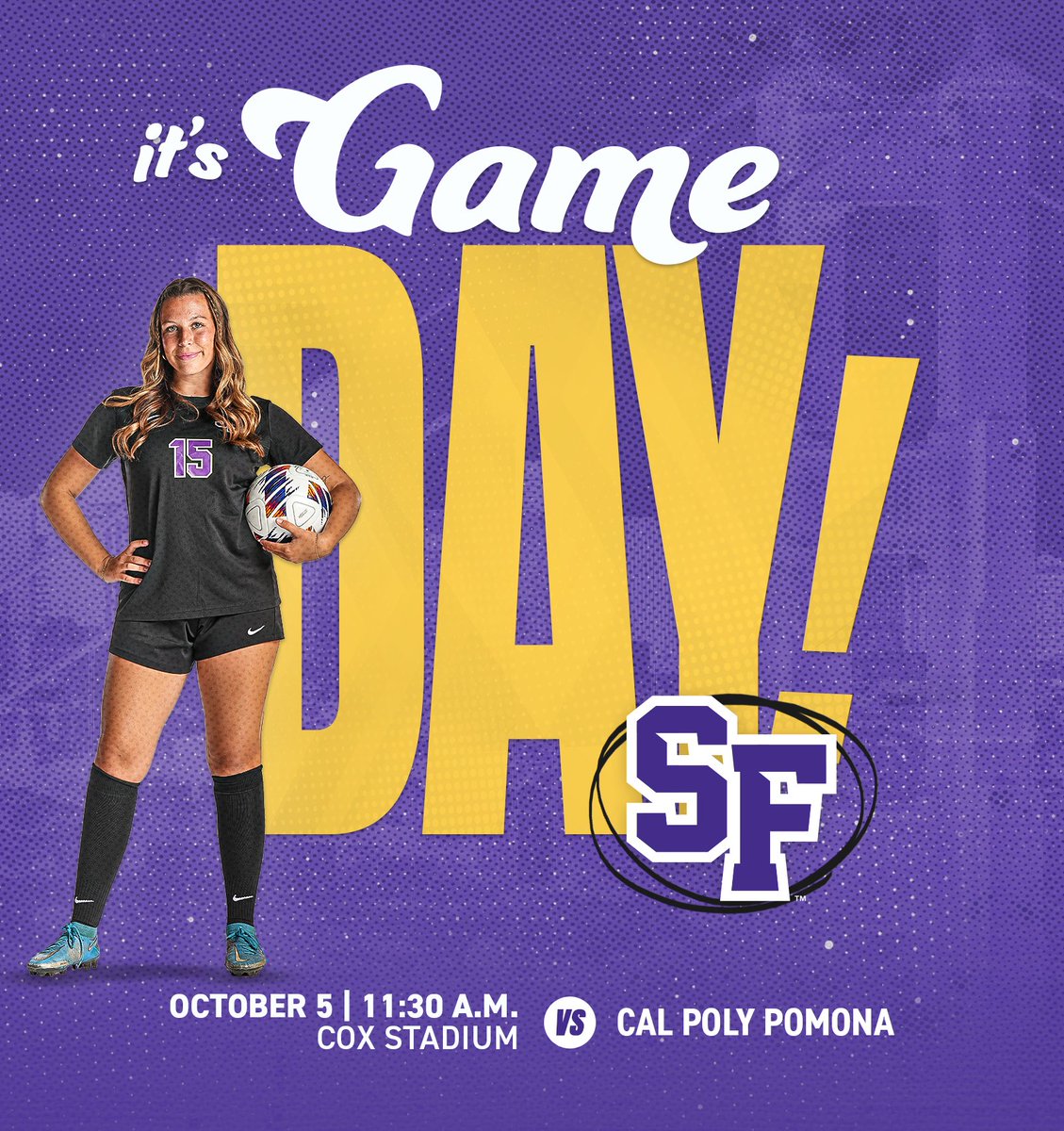 Gameday! Gators take on the defending national champions today!

🆚#1 <a href="/cppbroncos/">Cal Poly Pomona Broncos</a> 
🕦11:30 am
📍Cox Stadium
📺 flocollege.com
📊 sfstategators.com/livestats_wsoc
🎟️sfstategators.com/tickets