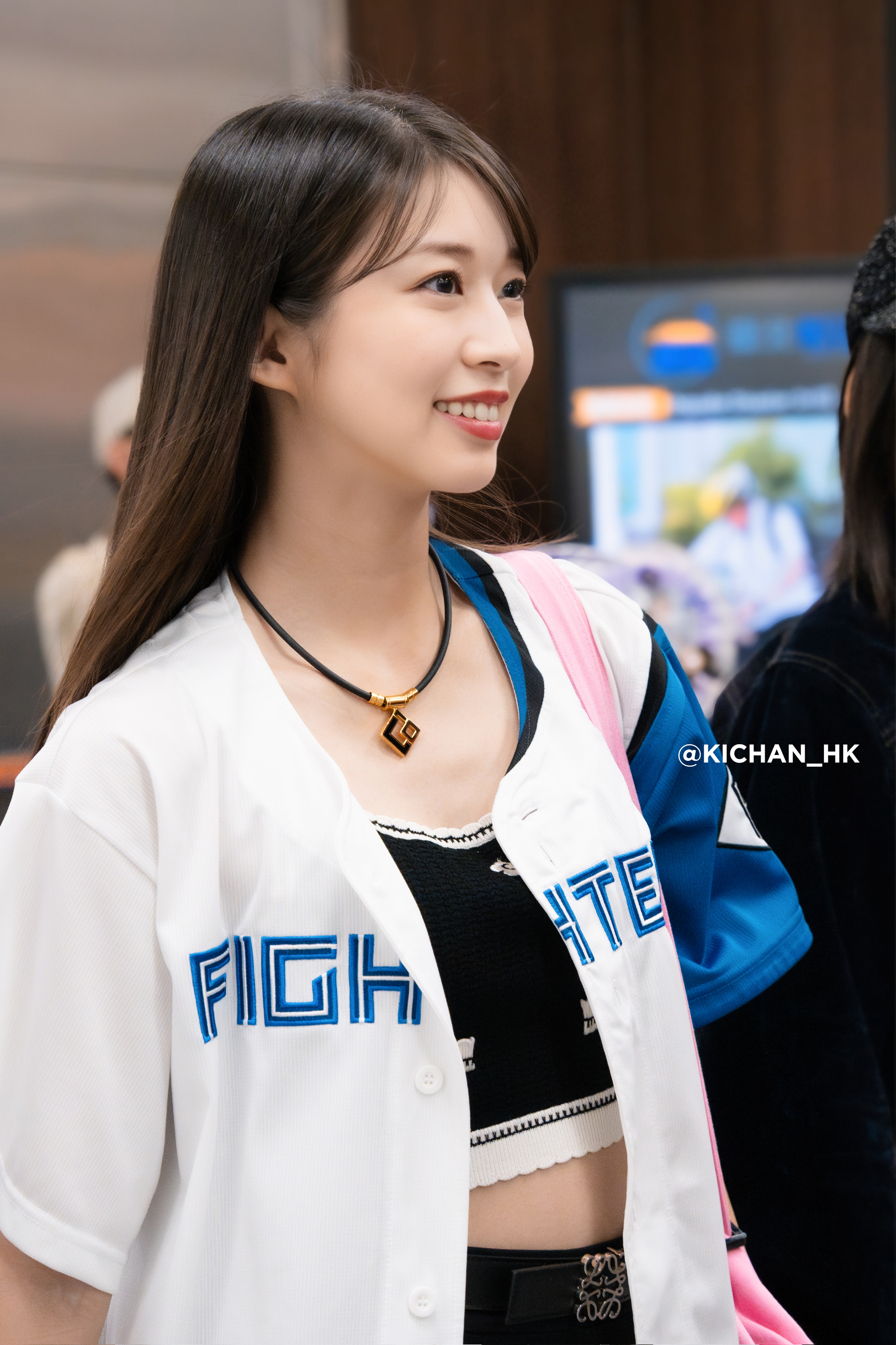 牧野真莉愛×北海道日本ハムファイターズコラボユニフォーム　L ♡ ♡ 北海道日本ハムファイターズ×モーニング娘｡'25