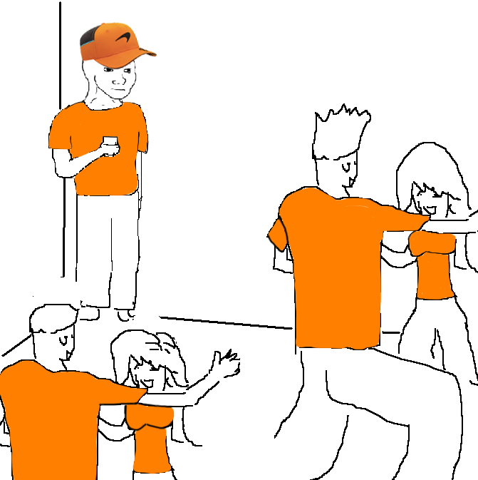 Oscar at the McLaren party tonight: