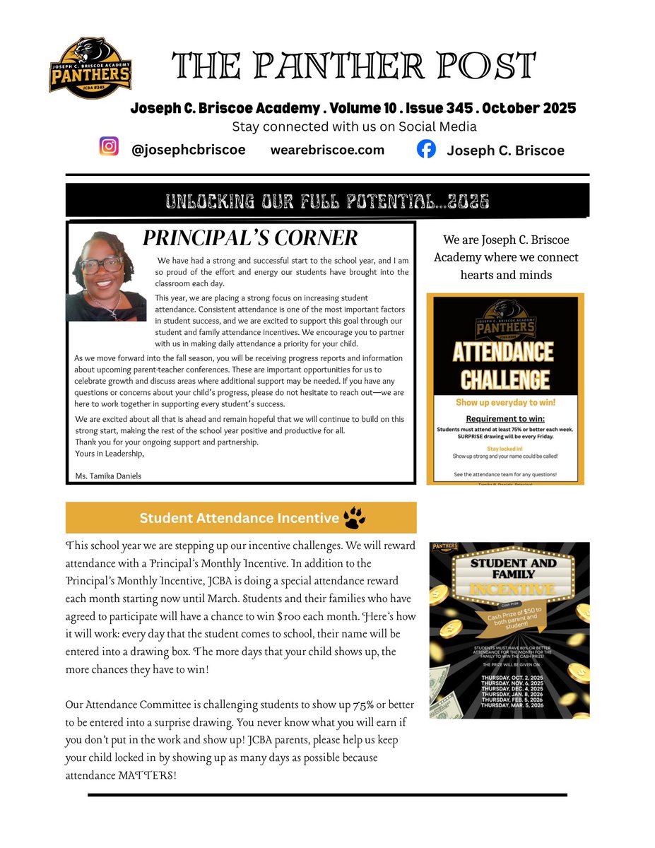 Joseph C. Briscoe Academy #345 tweet media