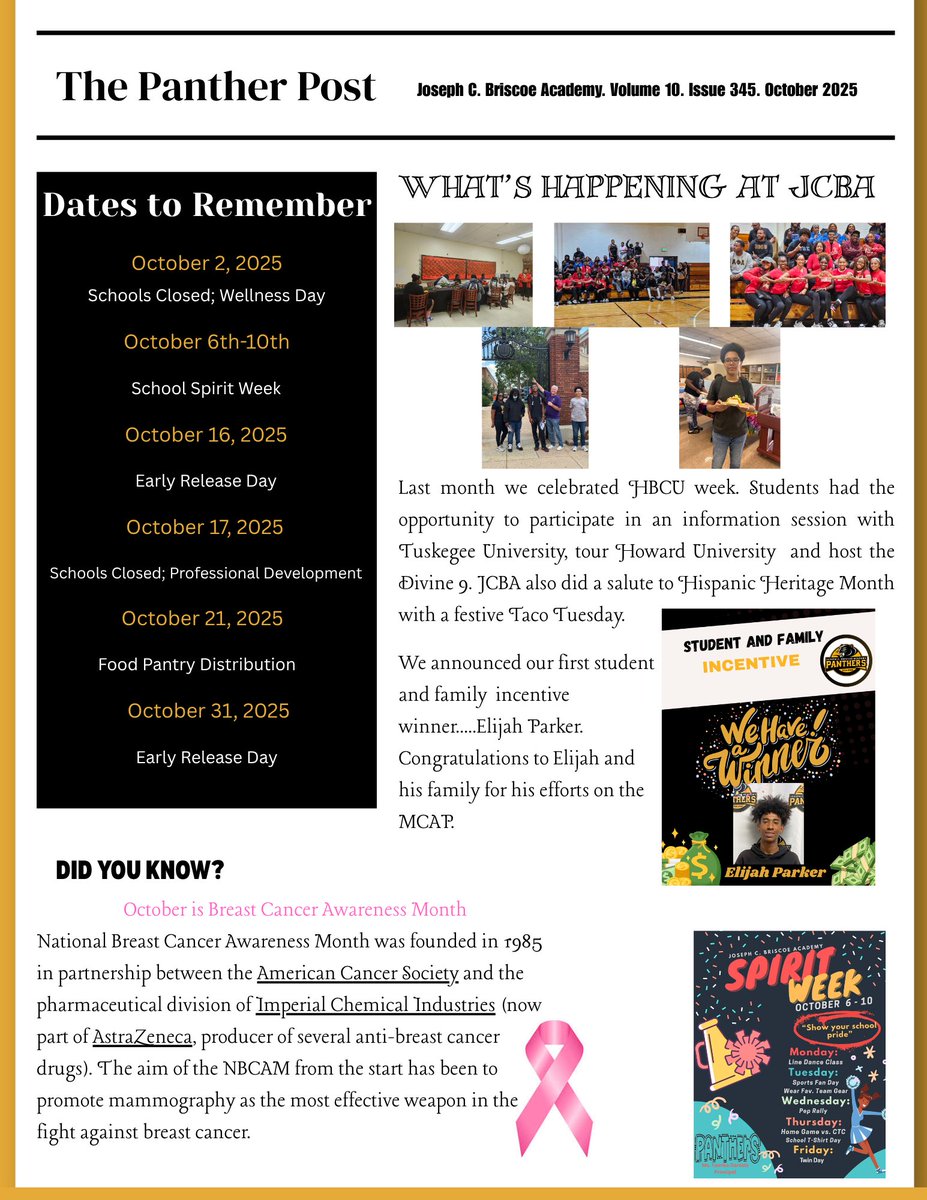 Joseph C. Briscoe Academy #345 tweet media