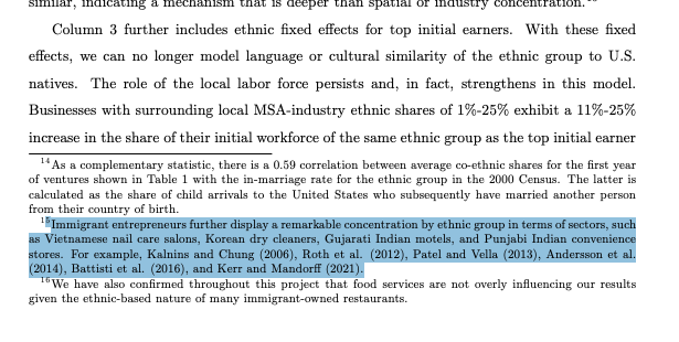 IndiaCyberDef's tweet photo. @aravind Study was done on nail salons, dry cleaners, motels, convenience stores. 🤣

So disingenuous to compare it with white collar H1B jobs. Another indian scam. https://t.co/tVeO22EkeH