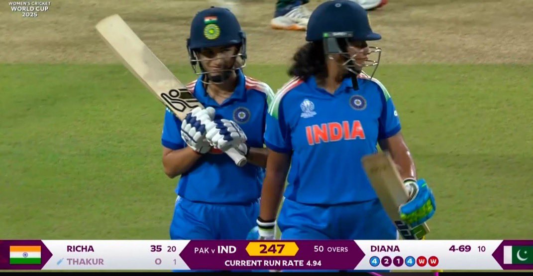 Richa Ghosh - The finisher
Be it India or for RCB, we love to see the way she finishes in style