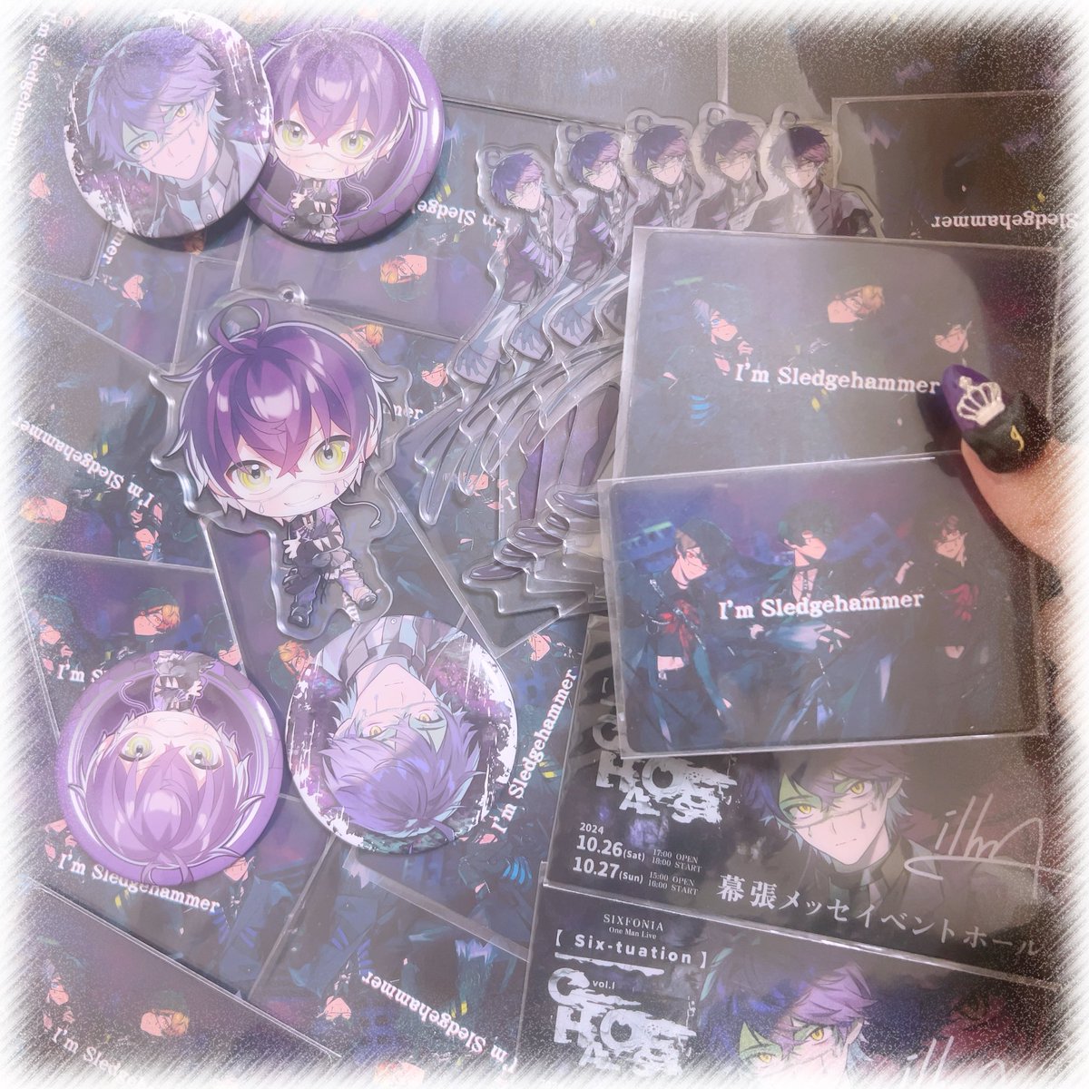 ______𝑰'𝒎 𝑺𝒍𝒆𝒅𝒈𝒆𝒉𝒂𝒎𝒎𝒆𝒓
　　　　　2024.10/5↬❥2025.10/5
❤︎ 
𝟏𝐭𝐡 𝐀𝐧𝐧𝐢𝐯𝐞𝐫𝐬𝐚𝐫𝐲𓂃🫧
#シクフォニ  #シクスフォト  
💜 #いるまにあふぁみりー