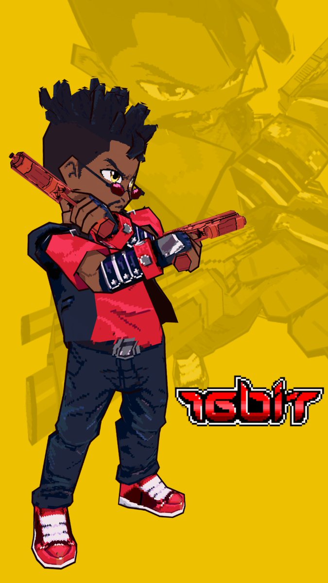 tv16bit's tweet image. #sundaypose oct. 5th

&quot;Master, im sorry, let me go all out just this once!&quot; 🤣 

#lowpoly #tv16bit